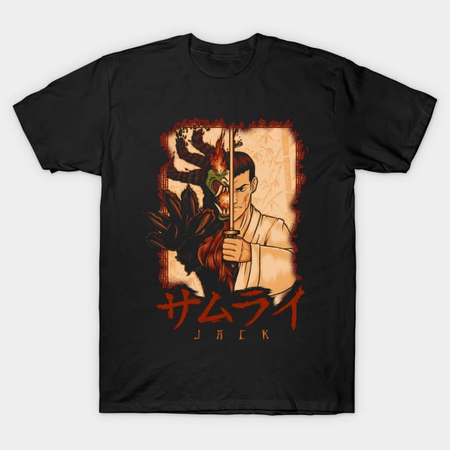 Samurai X Aku T-Shirt by RedBug01